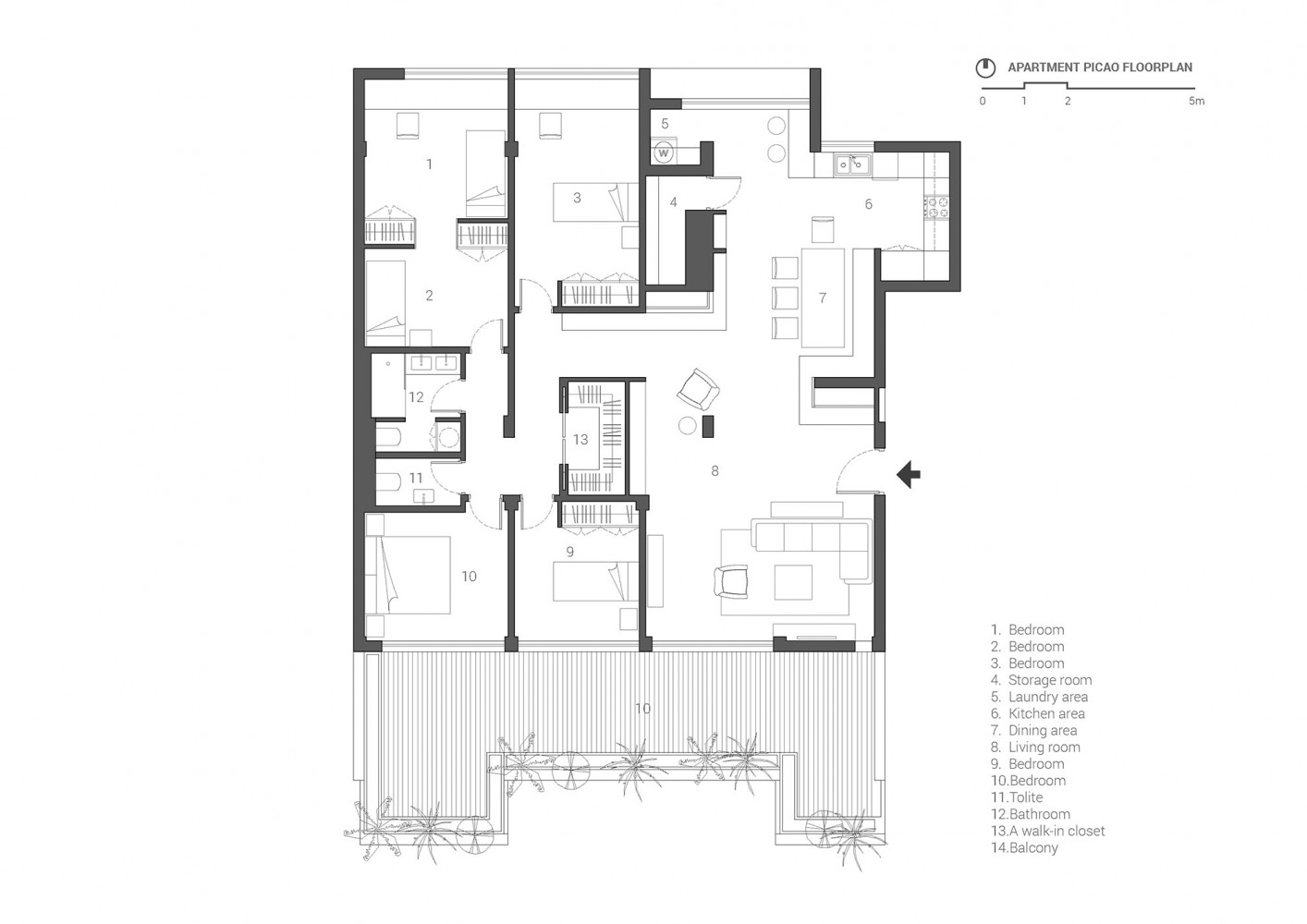 017 Apartment Picao plan